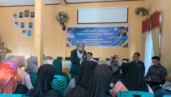 KKN Hukum Dimulai, Mahasiswa Gelar Penyuluhan Hukum untuk Warga Nagari Sikucur