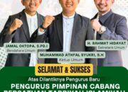 Alih Generasi, Ustadz Athfal Syukri-Rahmat Hidayat Nahkodai PERTI Dharmasraya Periode 2025-2030.