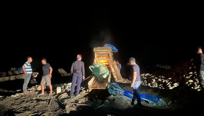 Gabungan Satgas Anti Ilegal Minning Polres Solsel dan Ditreskrimsus Polda Sumbar Kembali Tertibkan Tambang Ilegal di Kecamatan Sungai Batanghari