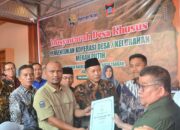 Menuju Sumbar Sejahtera, 1.265 KopDes Merah Putih Terbentuk di Ranah Minang