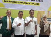 Fokus Bidang Korupsi dan Good Government, Prodi S2 FH Universitas Tamsis Teken MoU dengan Golkar Sumbar