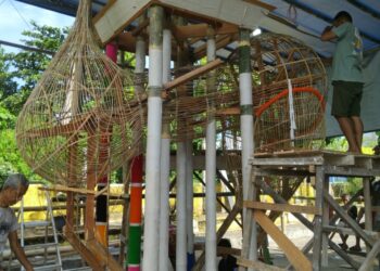 Pembuatan Tabuik Gadang Rampung 60 Persen