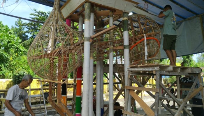 Pembuatan Tabuik Gadang Rampung 60 Persen