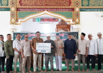 Pegadaian Salurkan Bantuan TJSL, Renovasi Masjid Al Amilin di Padang