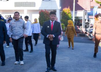 Bupati Solok Hadiri Upacara Hari Bhayangkara ke-79