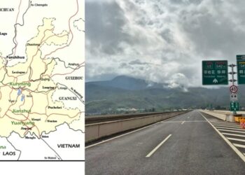 Melawat ke Yunnan (7) : Jalan Tol untuk 50 Tahun ke Depan