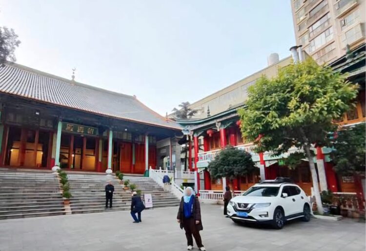 Masjid Shuncheng, masjid terbesar dan tertua di Kota Kunming, Yunnan. IST