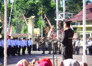 Polres Padang Pariaman Peringati HUT Bhayangkara ke-79