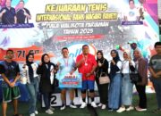 Wali Kota Yota Balad Juara 1 Tenis Ganda Putra