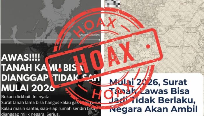 Kementerian ATR/BPN Bantah Isu 2026 Tanah Tak Bersertifikat Diambil Negara