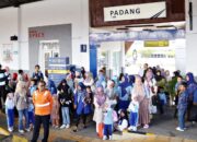 KAI Divre II Sumbar Layani 1 Juta Lebih Penumpang Selama Semester I 2025