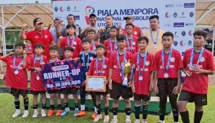 Padang Peduli FC U-12 Sabet Juara II Kejurnas Piala Menpora