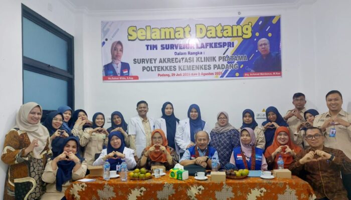 Klinik Pratama Poltekkes Kemenkes Padang Upayakan Raih Akreditasi Paripurna