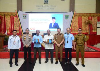 Perumda Tirta Anai Padang Pariaman Tandatangani Pakta Integritas Perkuat Koordinasi Pelayanan