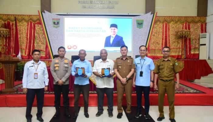 Perumda Tirta Anai Padang Pariaman Tandatangani Pakta Integritas Perkuat Koordinasi Pelayanan