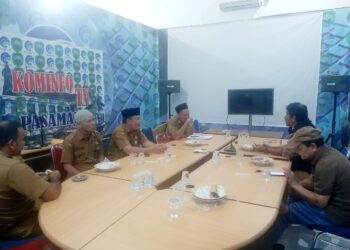 Jalin Silaturahmi, Harian Haluan Sambangi Diskominfo Kabupaten Pasaman