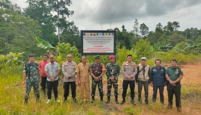 Satgas PKH dan Kejati Sumbar Tertibkan Taman Wisata Alam Di Mentawai