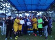 ‎Berlangsung Sengit! Pertandingan Final Turnamen Sepak Bola U45+ Karang Taruna Nagari Sungai Sariak‎