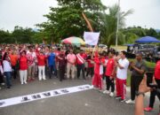 Padang Pariaman Semarakkan HUT RI ke-80, Diawali Gerak Jalan Jantung Sehat