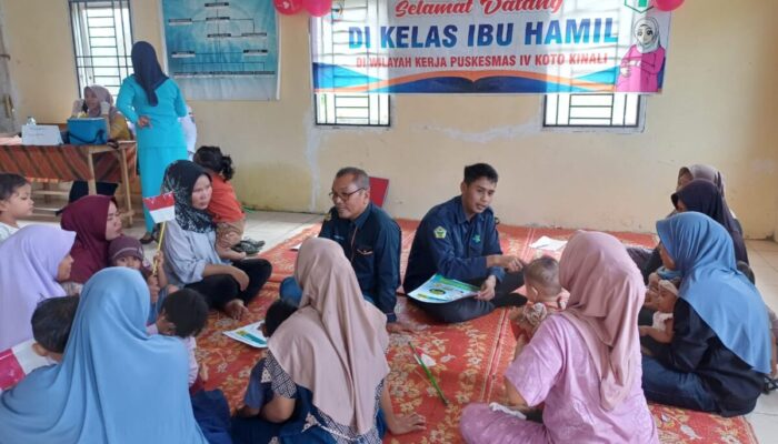 Nagari Katiagan Kinali Adakan Posyandu Terintegrasi