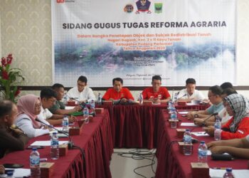 Tim GTRA Padang Pariaman Gelar Sidang Bahas Calon Subjek dan Objek Redistribusi Tanah