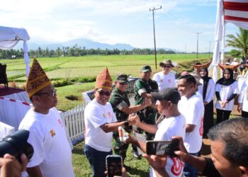 BWS Sumatera V Dukung Gerakan Irigasi Bersih di Nagari Punggung Kasiak