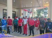 Peringati HUT RI, Kankemenag Solsel Gelar Jalan Sehat Kerukunan