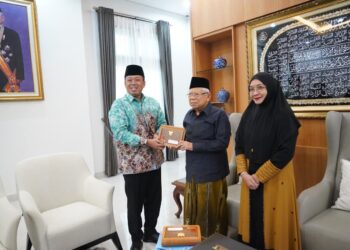 Wakili Pemerintah, Menteri Nusron Antar Undangan Upacara Peringatan HUT 80 Tahun Kemerdekaan RI untuk Wapres ke-13 K.H. Ma’ruf Amin