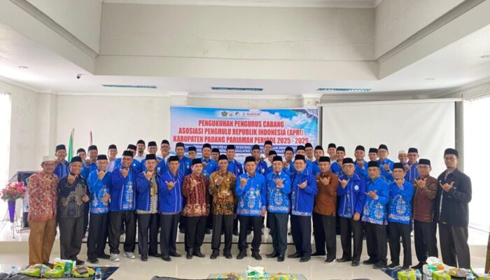Pengurus Cabang APRI Padang Pariaman Periode 2025–2029 Resmi Dikukuhkan