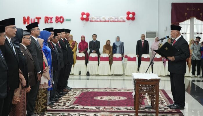 Rotasi Perdana Era Mahyeldi-Vasko, 14 Kursi Strategis Pemprov Sumbar Bergeser