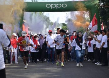 Warna-warni Semangat dalam Koto Panjang Color Run 2025