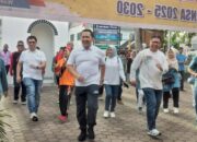 Wagub Lemhannas RI Olah Raga Bersama Ratusan Alumni SMPN 1 Padang