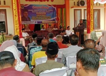 Sosialisasikan Perda No. 3 Tahun 2023, Muzli M. Nur Ajak Masyarakat Maksimalkan Lahan Tidur