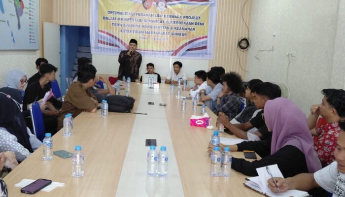 LSM Baswara Project Sumbar Bicara Pentingnya Peran Ormas Wujudkan Stabilitas Harkamtibmas
