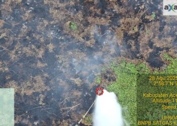 BNPB Kerahkan Helikopter Black Hawk Untuk Penanganan Karhutla Aceh Selatan