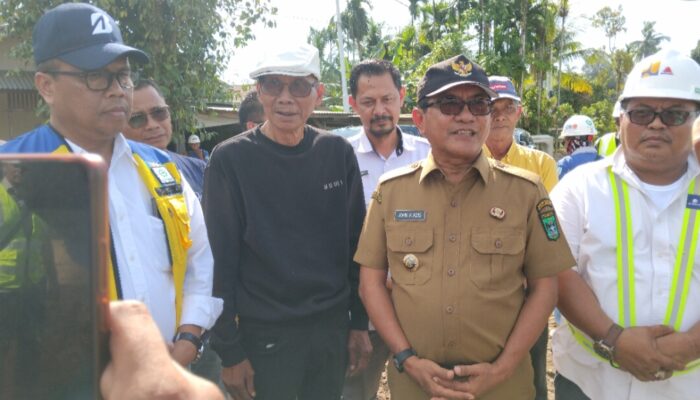 Normalisasi Sungai Batang Anai di Talao Mundam Padang Pariaman Dimulai