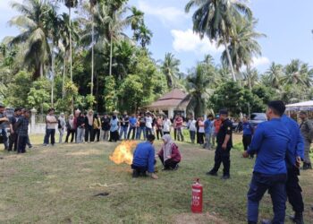 Satpol PP Damkar Padang Pariaman Sosialisasikan Pencegahan Kebakaran di Nagari Parit Malintag