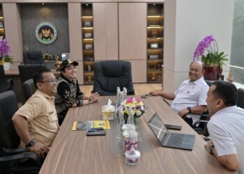 Bupati Dharmasraya Annisa Suci Ramadhani Laporkan Progress 28 Titik Dapur MBG ke BGN