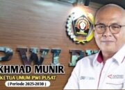 KLB PWI 2025 Resmi Usai, Ahmad Munir Nahkodai PWI Pusat