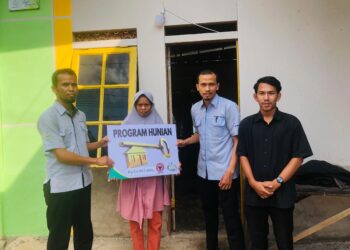 Berkat UPZ BAZNAS Semen Padang, Novrida Tempati Rumah Layak Huni