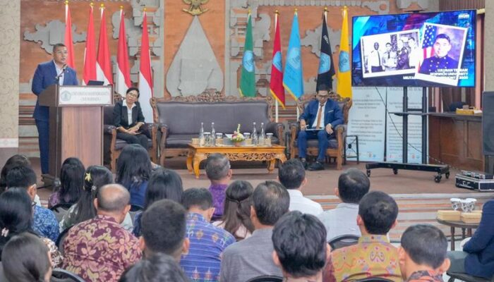 Kuliah Umum Universitas Mahendradatta, Wamen Ossy Ceritakan Peran Reforma Agraria untuk Pengelolaan Tanah