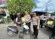 Satlantas Polresta Padang Turun Tangan Jaga Daya Beli, 900 Karung Beras Murah Ludes Diserbu Warga Lubeg