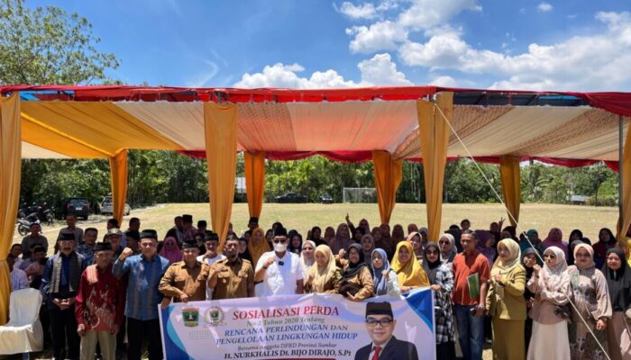 Sosialisasikan Perda Nomor 2 Tahun 2020, Nurkhalis Ajak Masyarakat Jaga Lingkungan