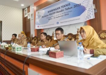 Pemko Pariaman Perkuat Kualitas Layanan Publik Lewat Bimtek PEKPPP Mandiri