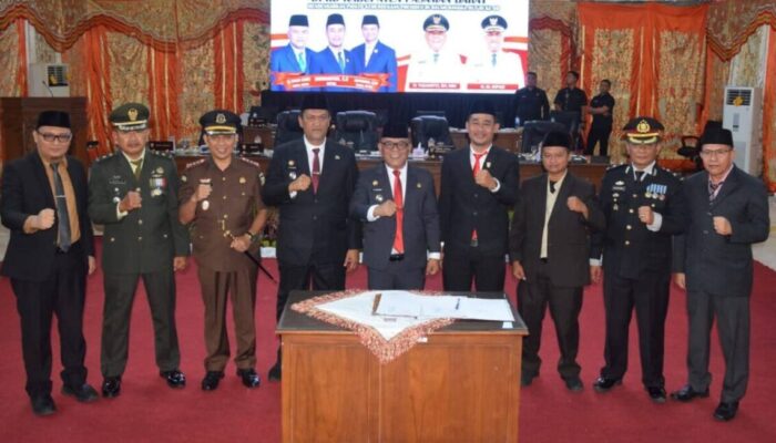 RPJMD Pasbar 2025-2029 Disahkan Tepat Waktu
