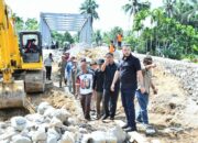Wako Padang Sambangi Pembangunan Oprit Jembatan di Batipuh Panjang