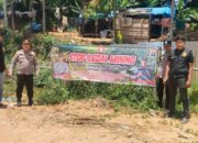 ‎Lindungi Sungai Penuh dari Aktivitas PETI, Polres Solsel Bentangkan Spanduk “Stop Ilegal Mining”