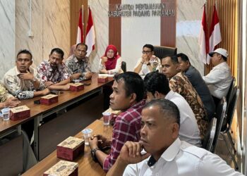 Kantah Padang Pariaman Gelar Rakor Pengadaan Sisa Tanah Proyek Pengendalian Banjir Batang Anai