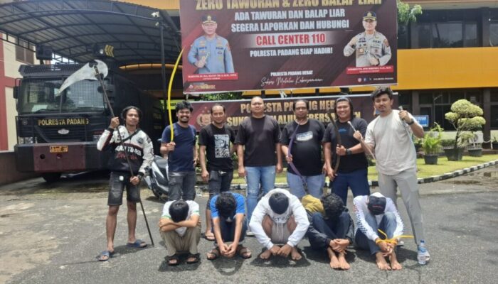 Tawuran Remaja di Padang Berujung Maut, Lima Pelaku Ditangkap Polisi