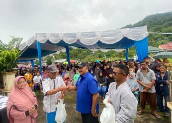 HUT PAN ke-27, Amril Amin Bagikan 3.500 Paket Sembako